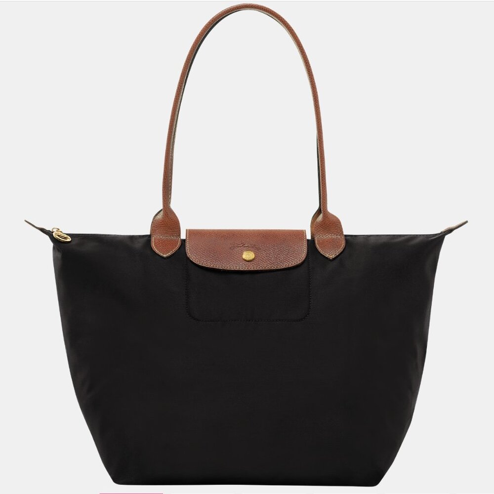 NWT Le Pliage Original L Tote bag Black